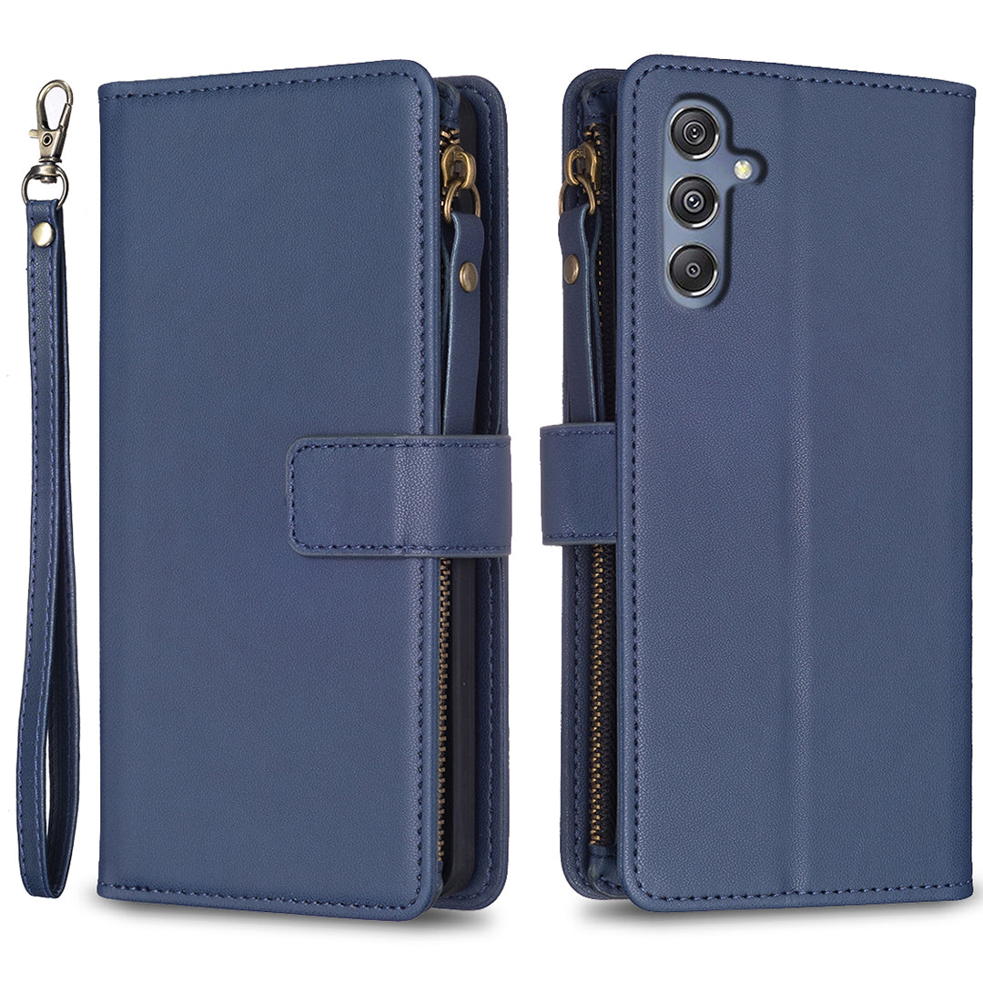 BF Style-19 for Samsung Galaxy F34 5G M34 5G Wallet Phone Case PU Leather Stand Zipper Pocket Cover BF Style-19 for Samsung Galaxy F34 5G M34 5G Wallet Phone Case PU Leather Stand Zipper Pocket Cover